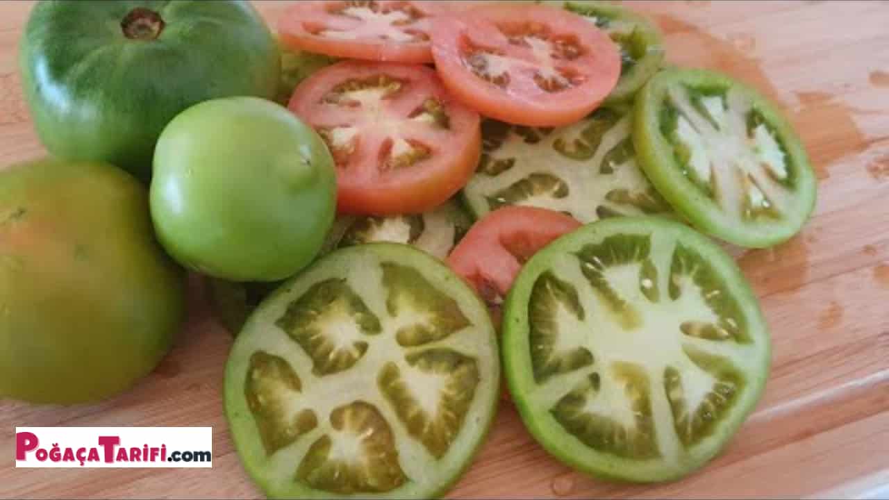 yeşil domatesli Kızartma tarifi