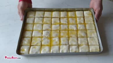 Cevizli Kare Baklava Tarifi