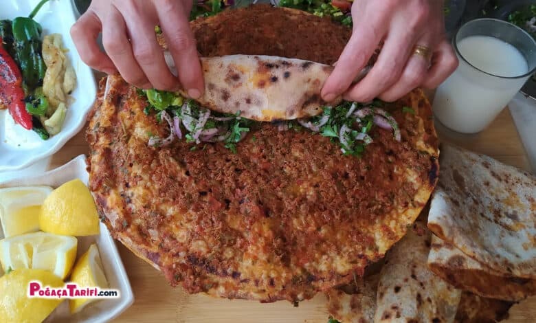 Evde Antep Lahmacunu Tarifi