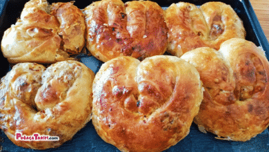 Oklava Merdane Yok İncecik El Açması Kıymalı Börek
