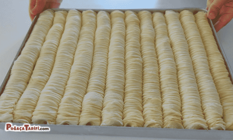 Büzgülü Baklava El Açması Baklava Tarifi