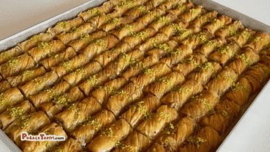 Çıtır Çıtır El Açması Büzgülü Baklava Tarifi