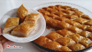 Kat Kat Ev Yapımı El Açması Baklava