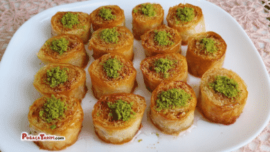 Çıtır Çıtır Baklava Yufkalı Kadayıf Sarması Tarifi