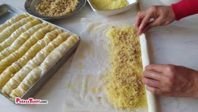 Kadayıflı Burma Baklava Tarifi