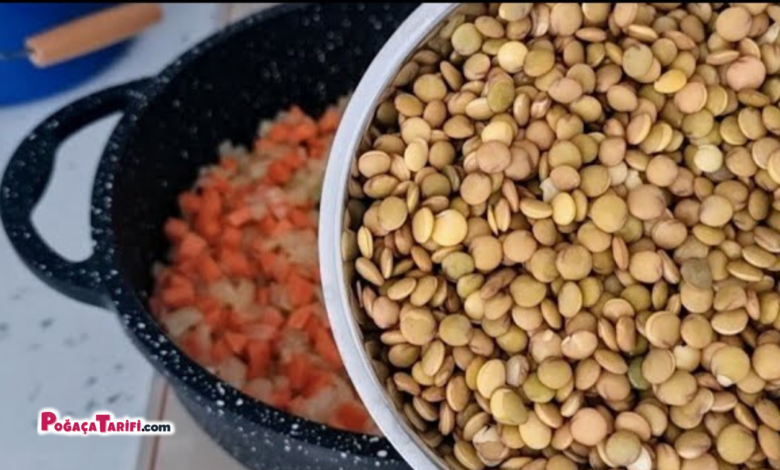 Yeşil Mercimekli Bulgur Pilavı