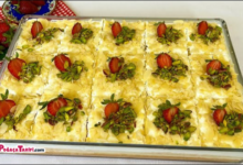 Dondurma Tadında Kardelen Pastası