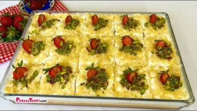 Dondurma Tadında Kardelen Pastası