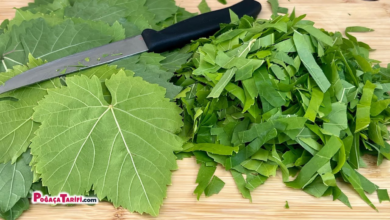 Ekşili Yaprak Yırtması Pilavı