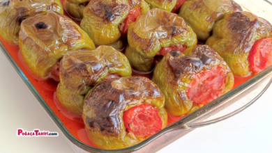 Fırında Biber Dolması Tarifi