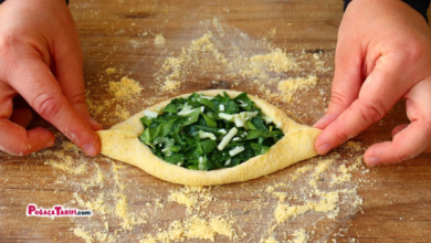 Ispanaklı Peynirli Mini Pide