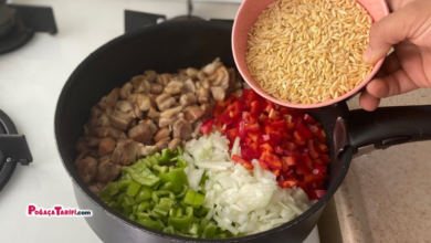 Sebzeli Arpa Şehriye Pilavı