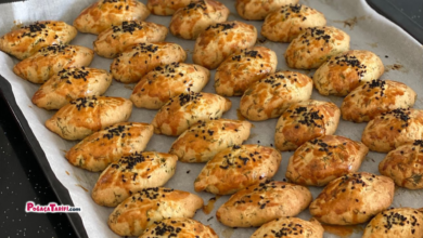 Dereotlu Kıyır Kıyır Pastane Poğaçası Tarifi