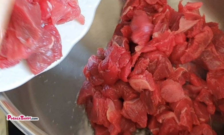 Et Kavurma Kebap Tarifi