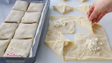 Çıtır Çıtır Milföy Lezzetinde Börek Tarifi