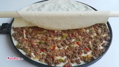 El Açması Kıymalı Börek Tarifi