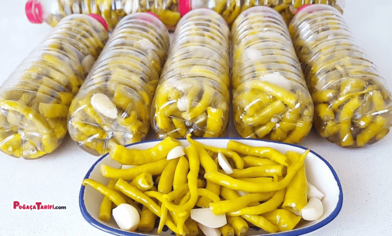 ÇITIR ÇITIR SAPSARI YAĞLI BİBER TURŞUSU