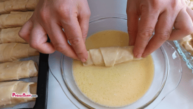 PİŞMESİYLE BİTMESİ BİR OLDU HAZIR YUFKADAN ÖZEL SOSLU BÖREK 3 YUFKADAN 1TEPSİ BÖREK