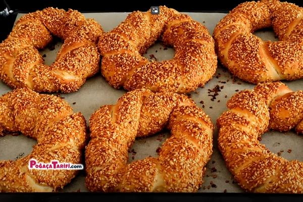 1 Bardak Süt İle 6 Adet Simit Yaptım Herkes Hazır Sandı Ev Yapımı Simit