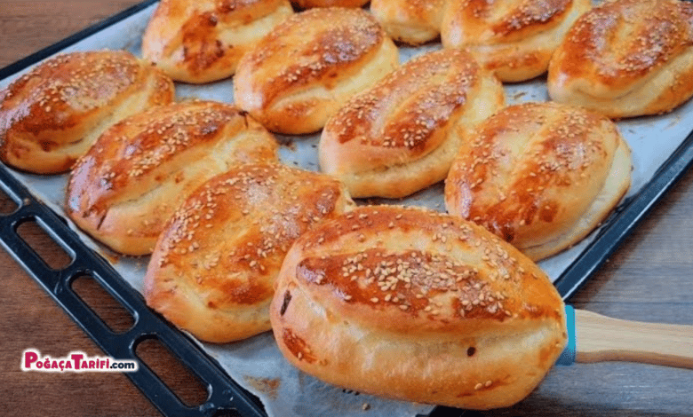 1 Şişe Maden Suyu Yumuşacık Pastane Poğaçası Akşamdan Yoğur At Dolaba Kahvaltıya Pişir