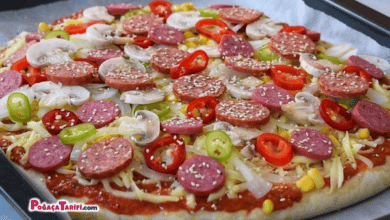 Evde Pizza Tarifi