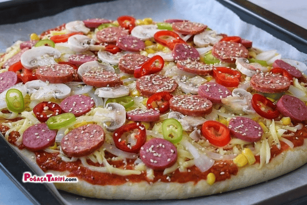 Evde Pizza Tarifi