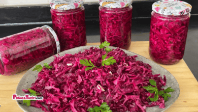 Kışın Soframdan Eksik Olmaz İster Salata İsterseniz Turşu Olarak Tüketin Mor Lahana Turşusu