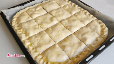 O Kadar Kolay Ki Neden Daha Önce Yapmadım Pul Pul Dökülen Kolay Börek