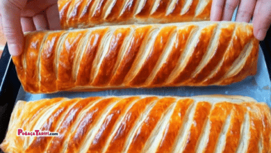 Yapımı Çok Farklı Müthiş Kabardı Çıtır Çıtır Kat Kat Tel Tel Ayrılan Katmer Börek