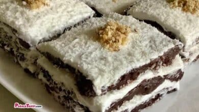 En Kolay En Hafif Sütlü Tatlı Tarifi İki Katlı Lezzetli Ağızda Eriyen Tatlı