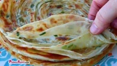 Peynirli Soğanlı Katmer