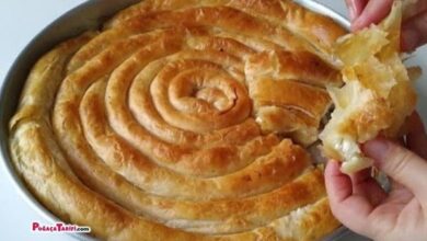 Sadece 8 Sefer Açarak Koca 1 Tepsi Çıtır Çıtır Ufalanan El Açması Börek