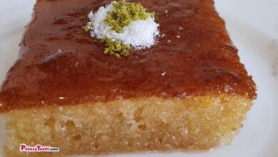 Çok Pratik Ekmek Kadayıfı Tadında Su Tatlısı Sünger Tatlısı