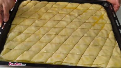 Eli Merdane Tutan Herkes Bu Baklavayı Kolaylıkla Yapabilir Kat Kat Cevizli Antep Baklavası Tarifi