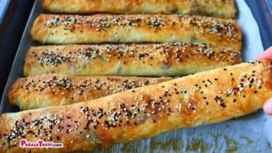 Kıymalı Bütün Börek Tarifi