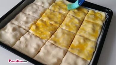 Peynirli El Açması Börek