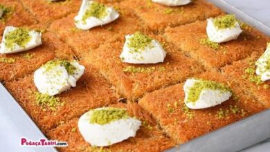 Çıtır Çıtır Şerbetli İrmikli Tel Kadayıf Tatlısı