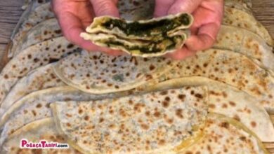 10 Dakikada Mayasız Kıymalı Ispanaklı Kolay Ve Lezzetli Gözleme