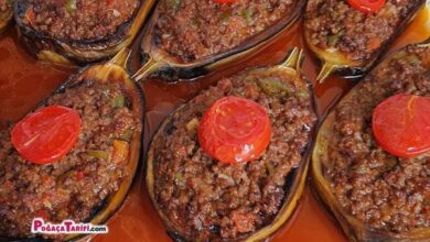 Kıymalı Bostan Kebabı