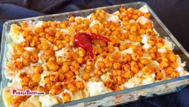Çok Farklı Bir Patates Salatası