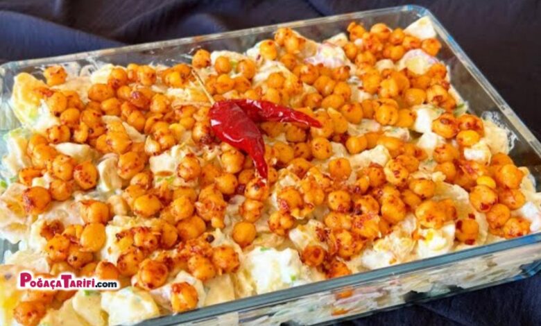 Çok Farklı Bir Patates Salatası