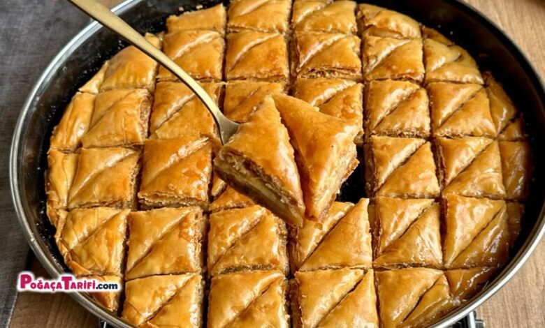 EL AÇMASI CEVİZLİ EV BAKLAVASI