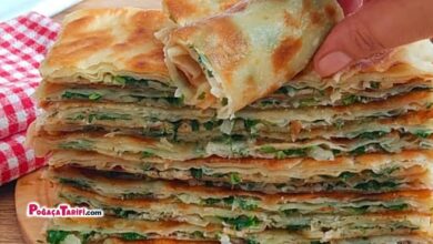 TAVADA OTLU BÖREK TARİFİ