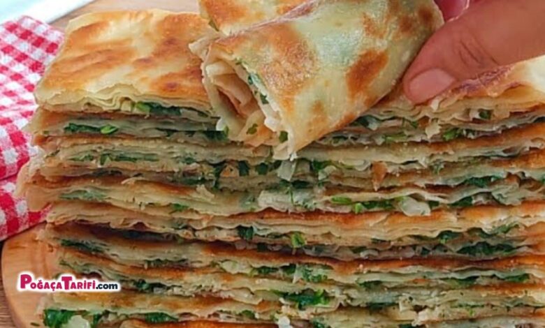 TAVADA OTLU BÖREK TARİFİ