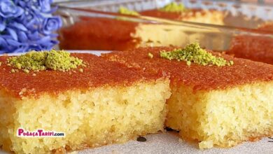 Şerbetini Tam Çeken Tam Ölçü Revani Tarifi