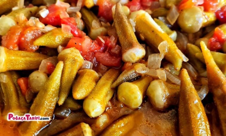 Zeytinyağlı Bamya Tarifi