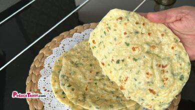 PEYNİRLİ LAVAŞ EKMEK TARİFİ
