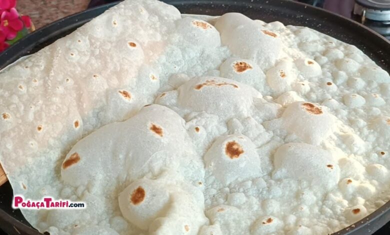 MAYASIZ EN LEZZETLİ LAVAŞ EKMEK TARİFİ