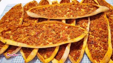 Çıtır Çıtır Pide Görünümlü Lahmacun Tarifi