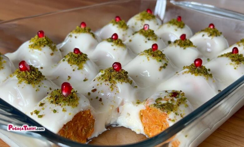 Havuçlu Bisküvili Muhallebili Tatlı Tarifi